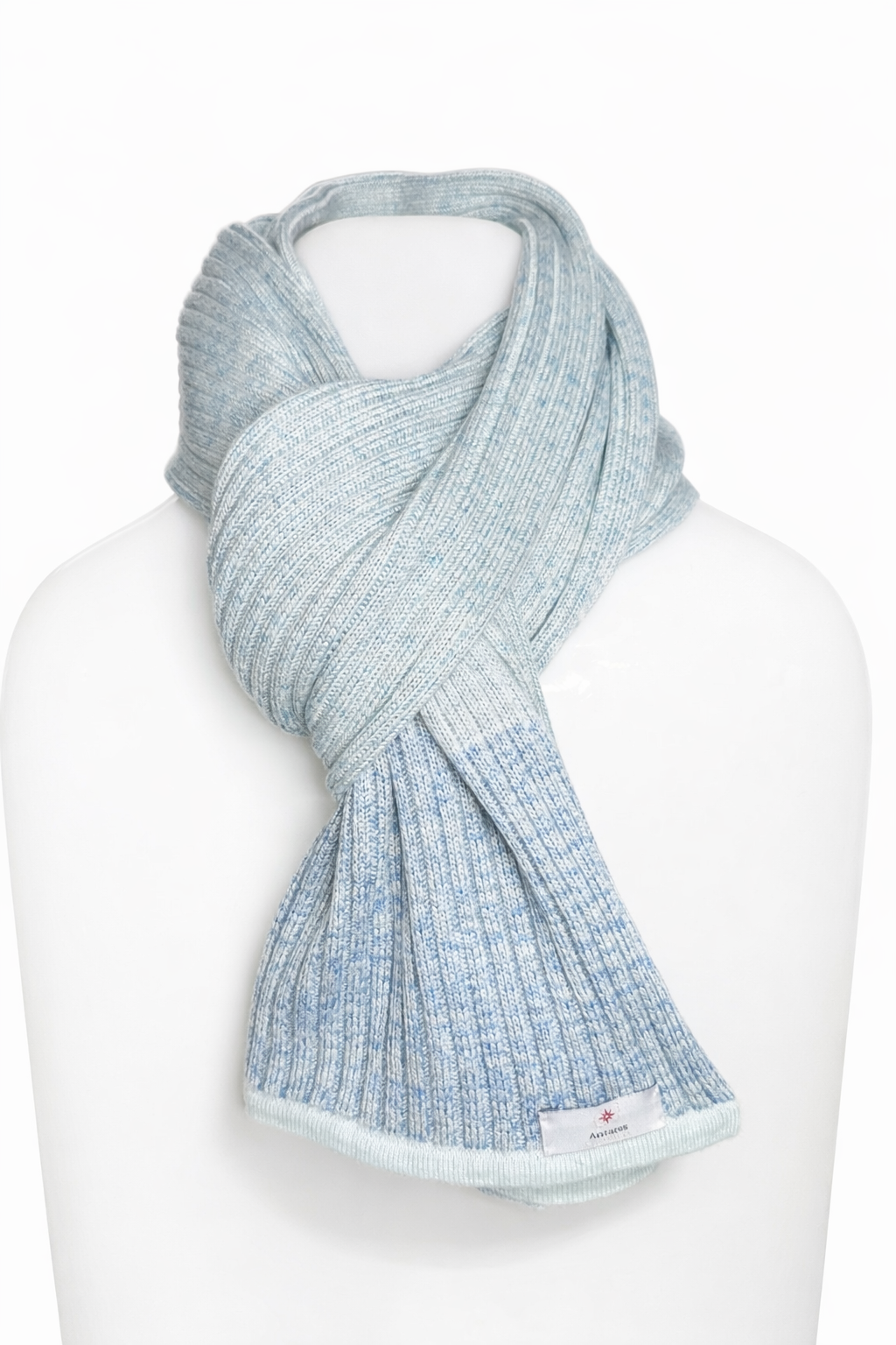 Sciarpa in Cashmere 100% azzurro