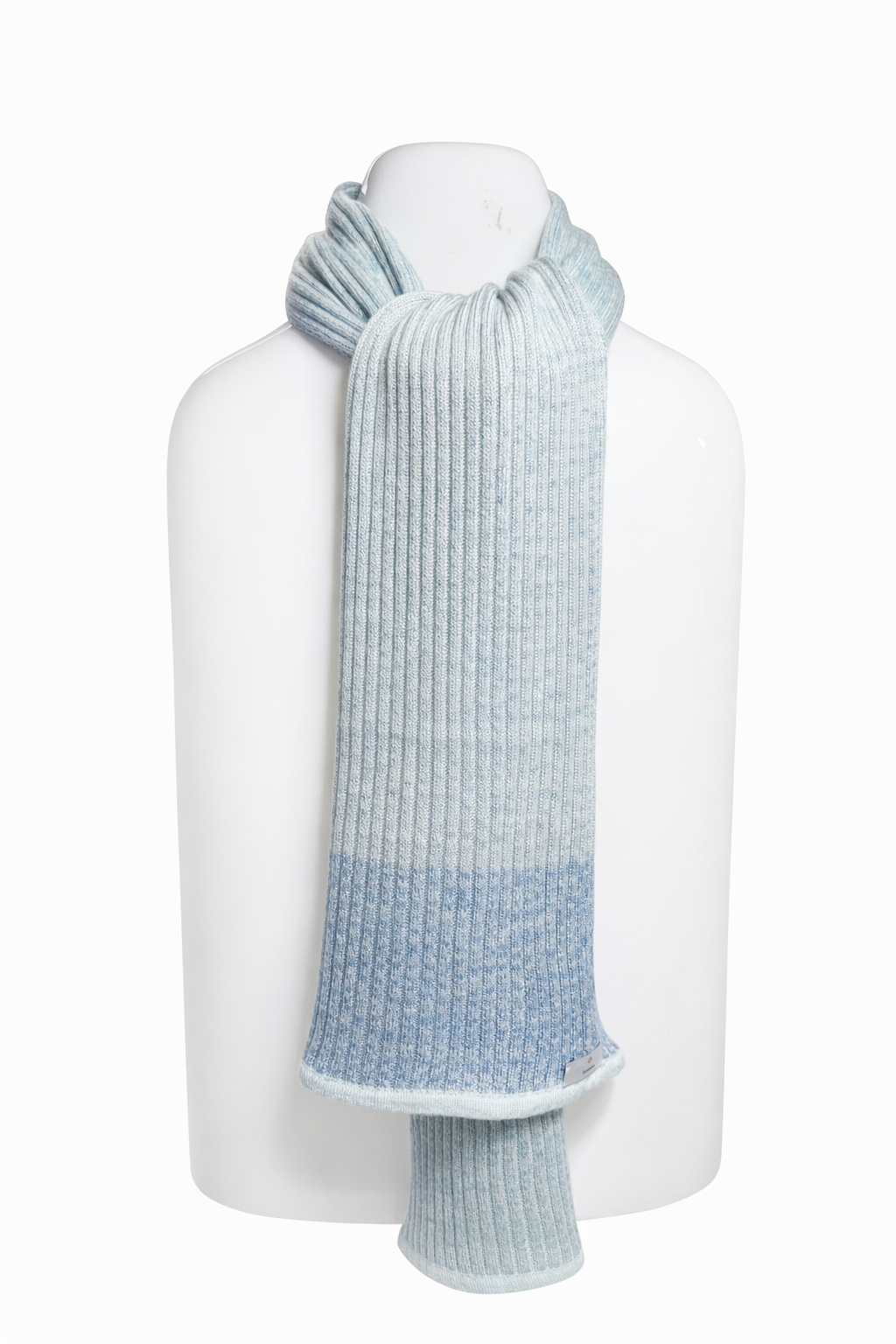 Sciarpa in Cashmere 100% azzurro