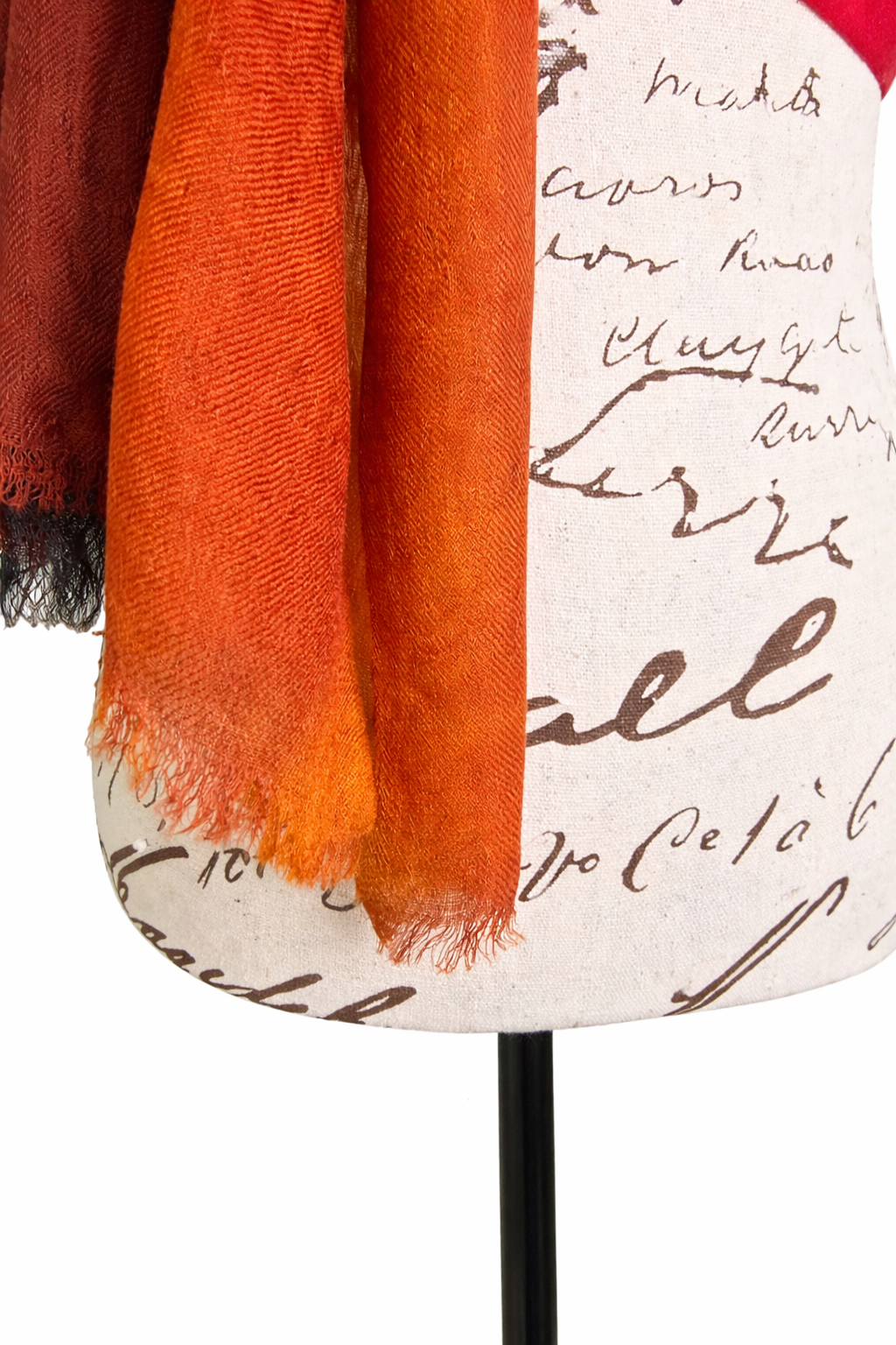 Sciarpa in 100% Cashmere – Sfumature Calde, prodotto unico