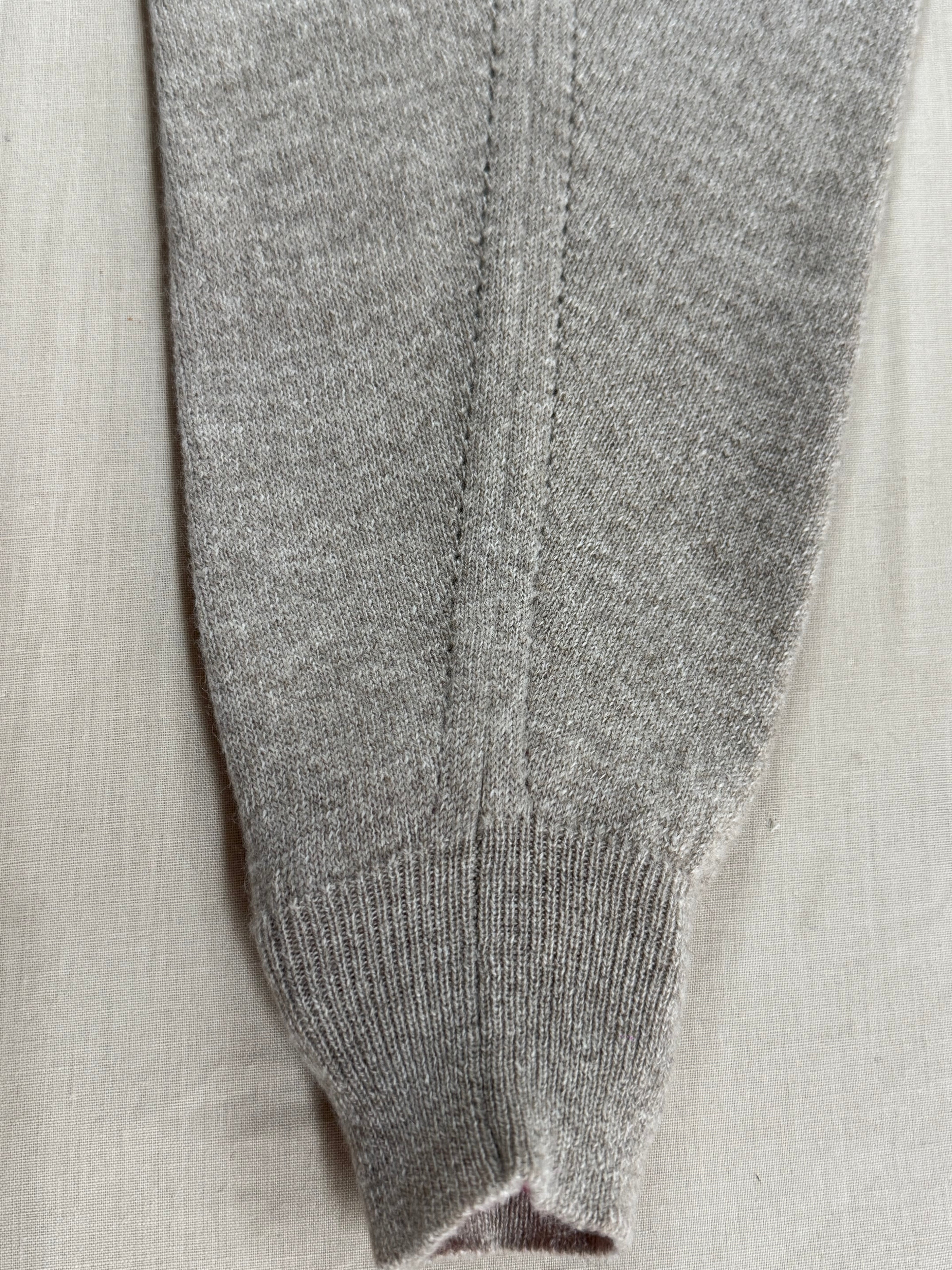 Camicia oversize in puro cashmere 100%, pezzo unico taglia M