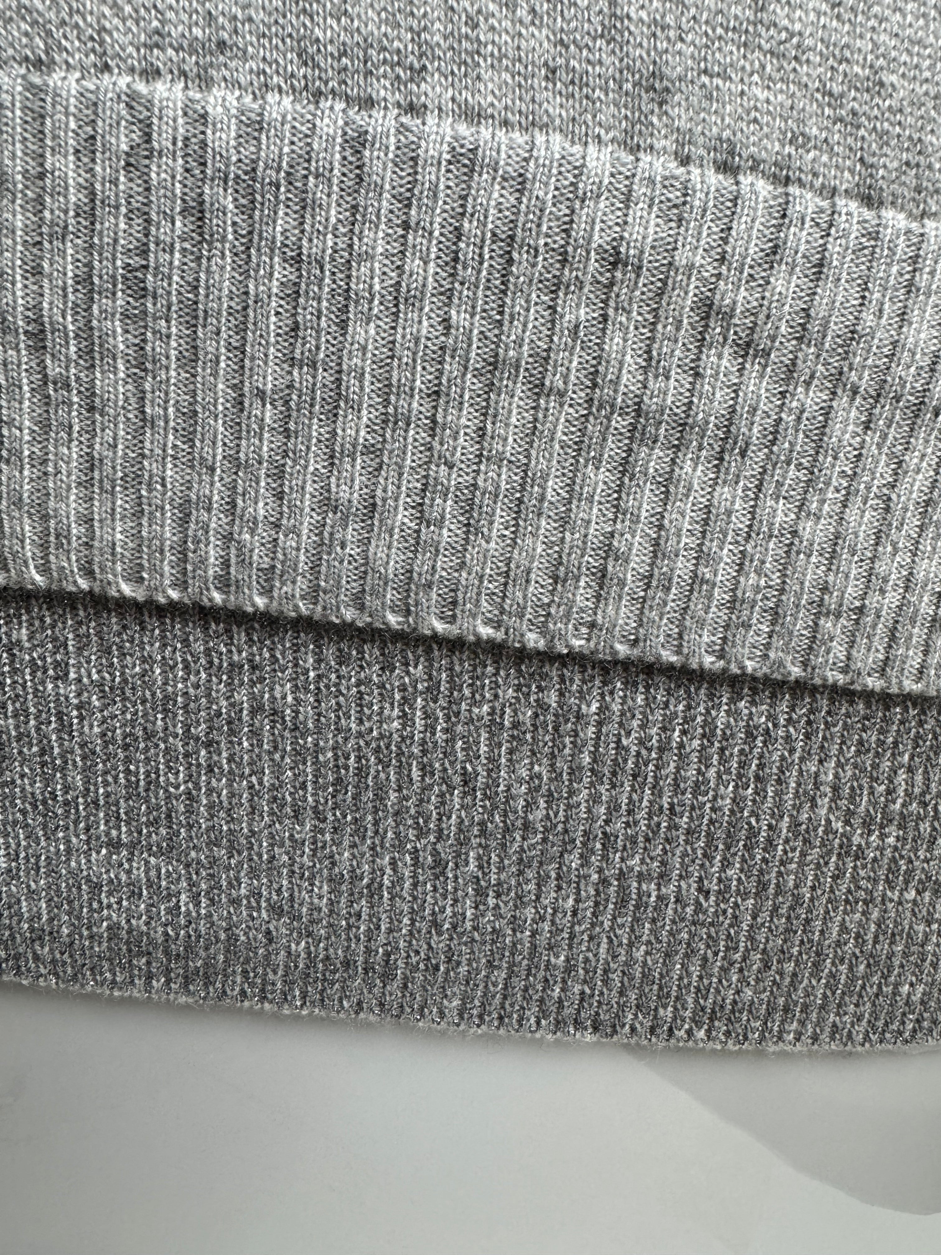 Maglia donna in Cashmere con inserti in Lurex - Pezzo Unico
