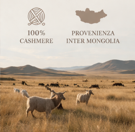 Sciarpa 100% cashmere, morbidezza e lusso