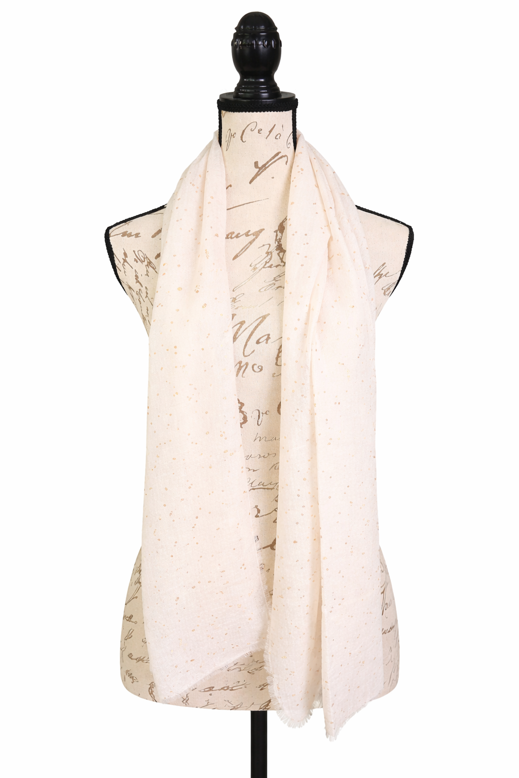 Sciarpa in 100% Cashmere con dettagli luminosi pezzo unico